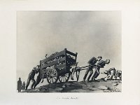 La dernière charrette. © AMRC - Collection particulière (Bruno de La Pintière).
