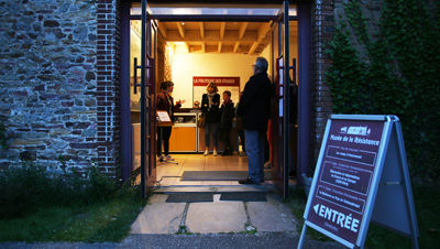 AMRC – Entrée du musée de nuit AMRC - Entrée du musée de nuit
