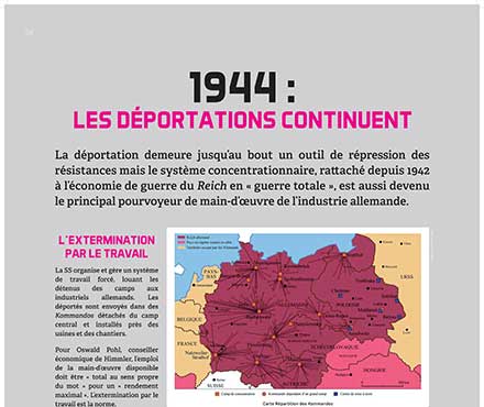 1944, les déportations continuent
